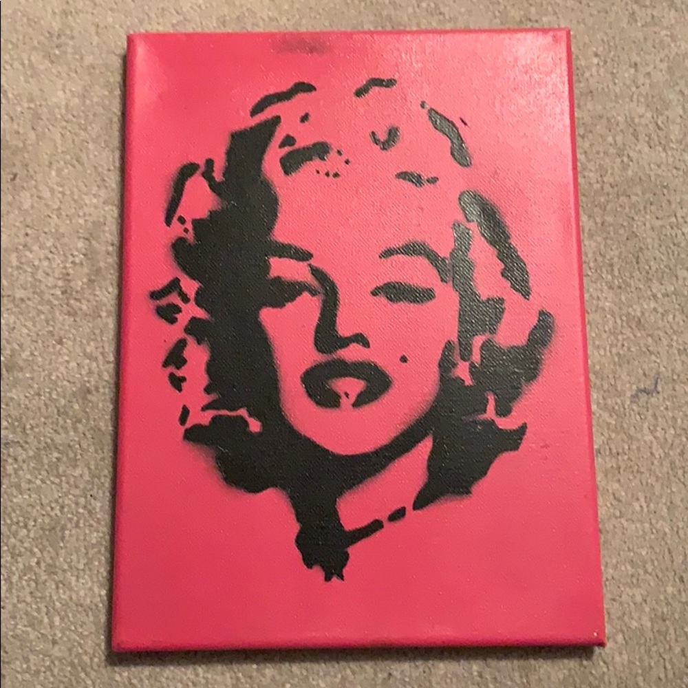 Marilyn Monroe painting